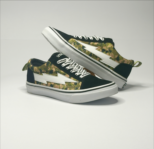 Revenge x Storm "Green Camouflage" Low Top