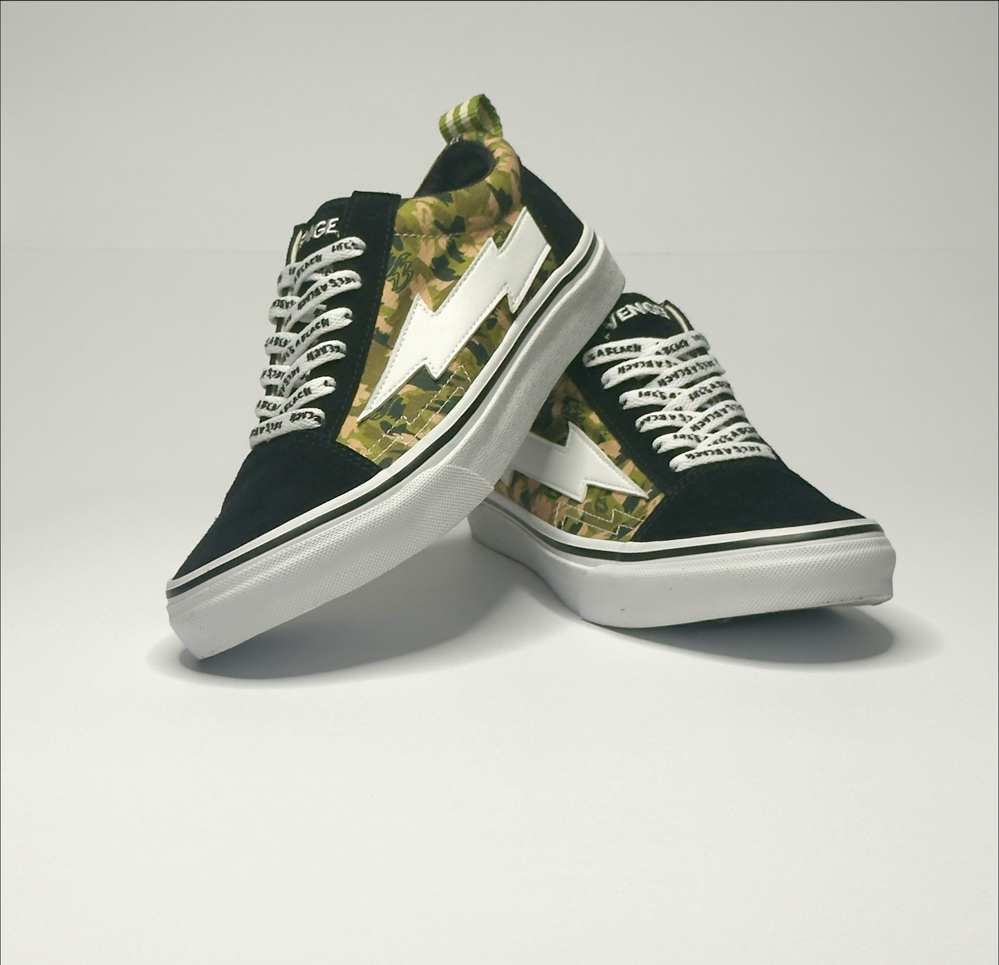 Revenge x Storm "Green Camouflage" Low Top