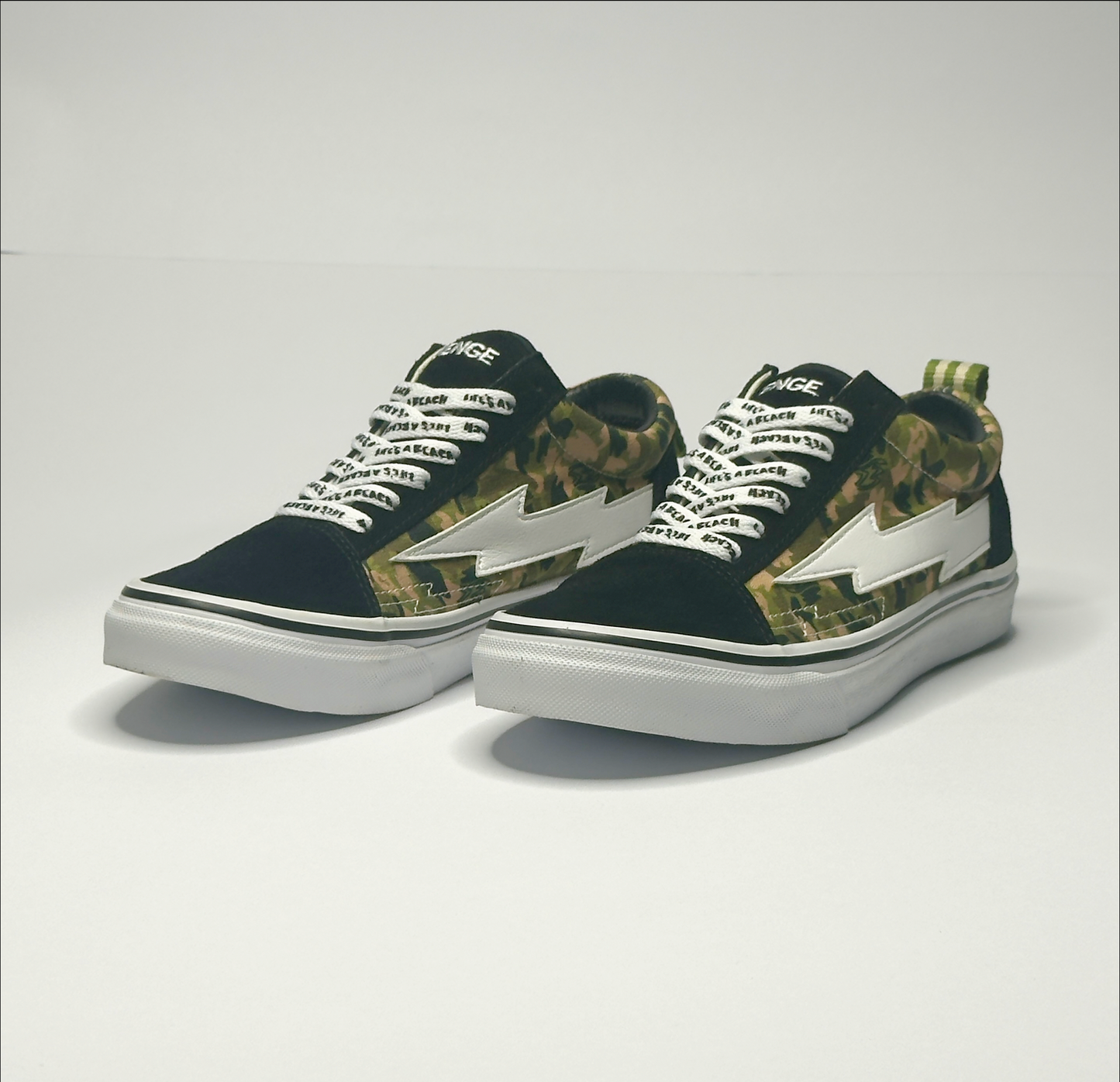 Revenge x Storm "Green Camouflage" Low Top