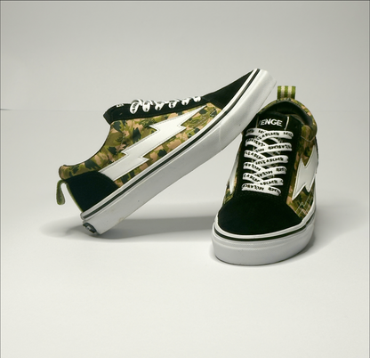 Revenge x Storm "Green Camouflage" Low Top